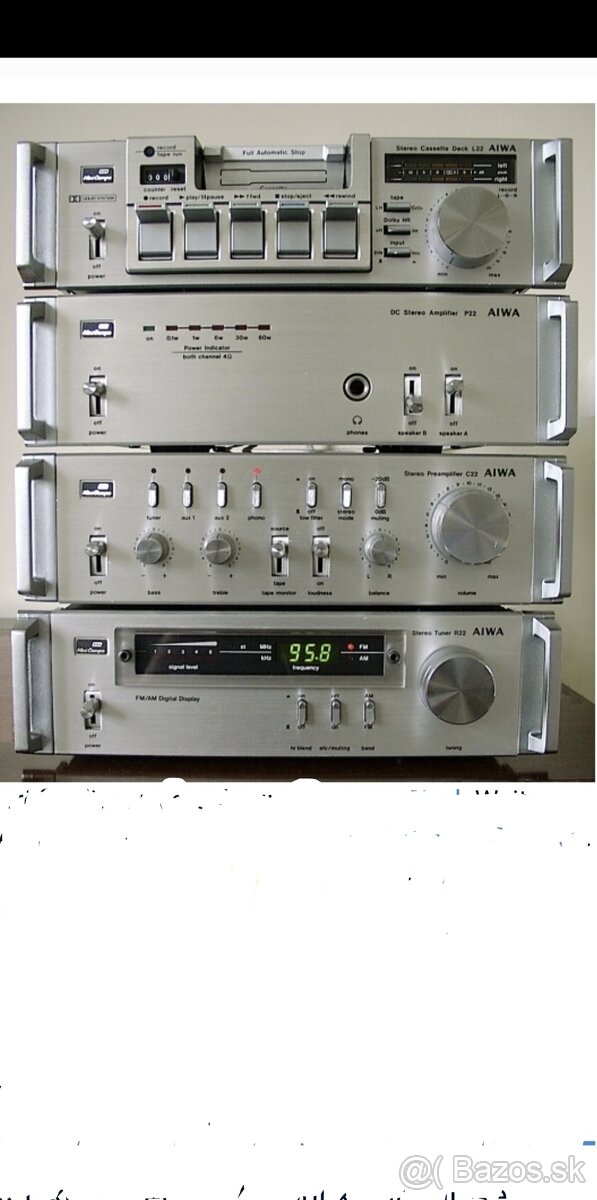 Aiwa mini compo sestava 22