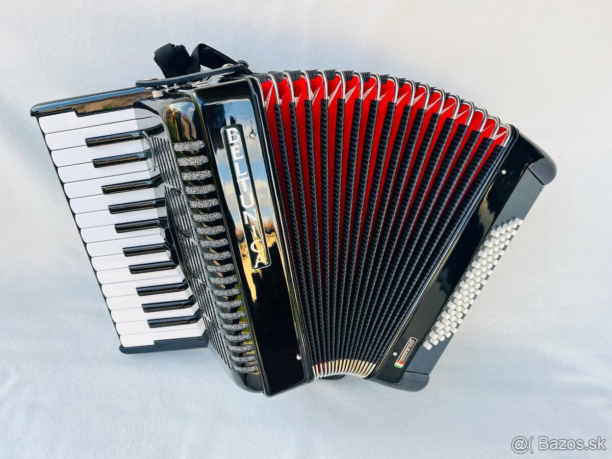 Predám nový akordeón BELTUNICA Vivaldi- De Luxe 60 basový- n