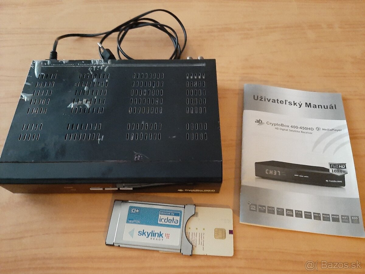 Predám  STB AB CryptoBox 450HD