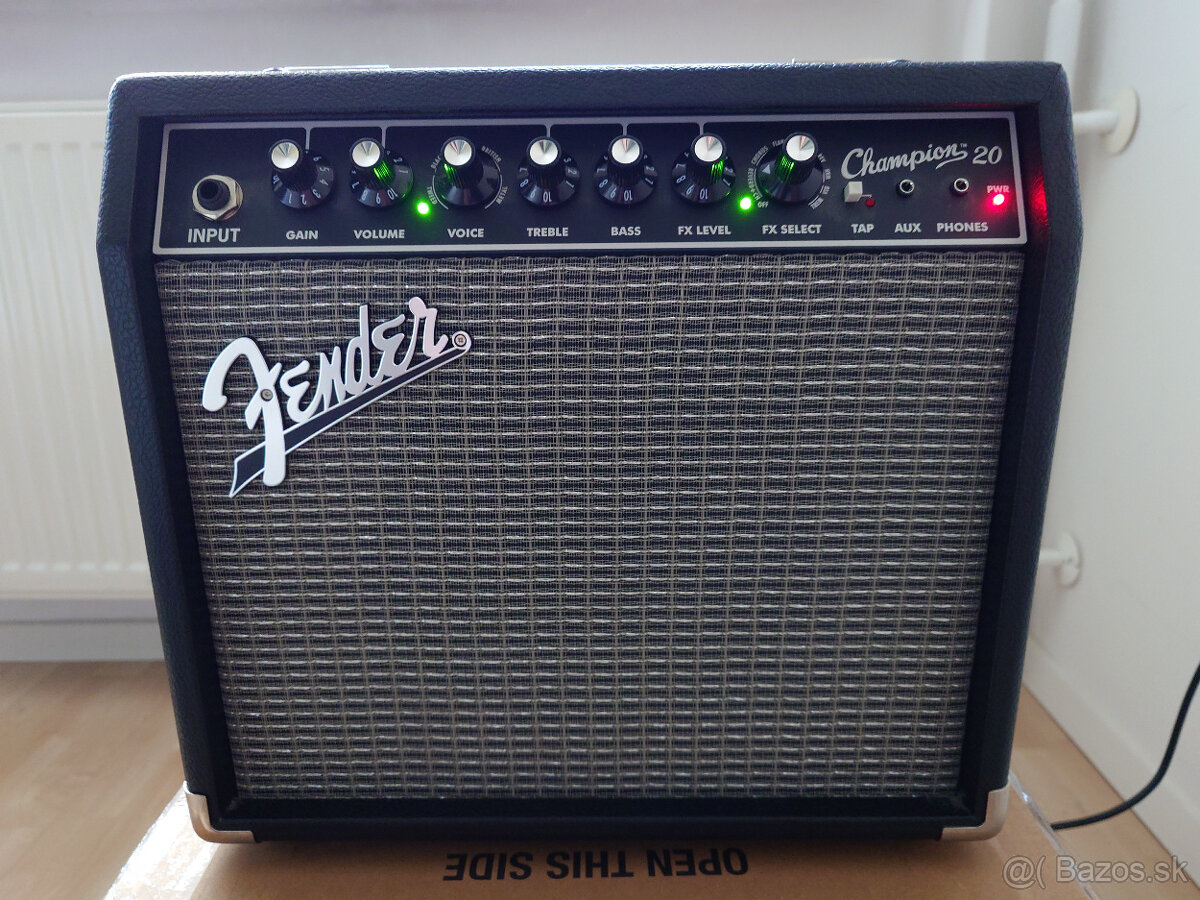 Fender Champion 20, nové, pôv. cena 150€