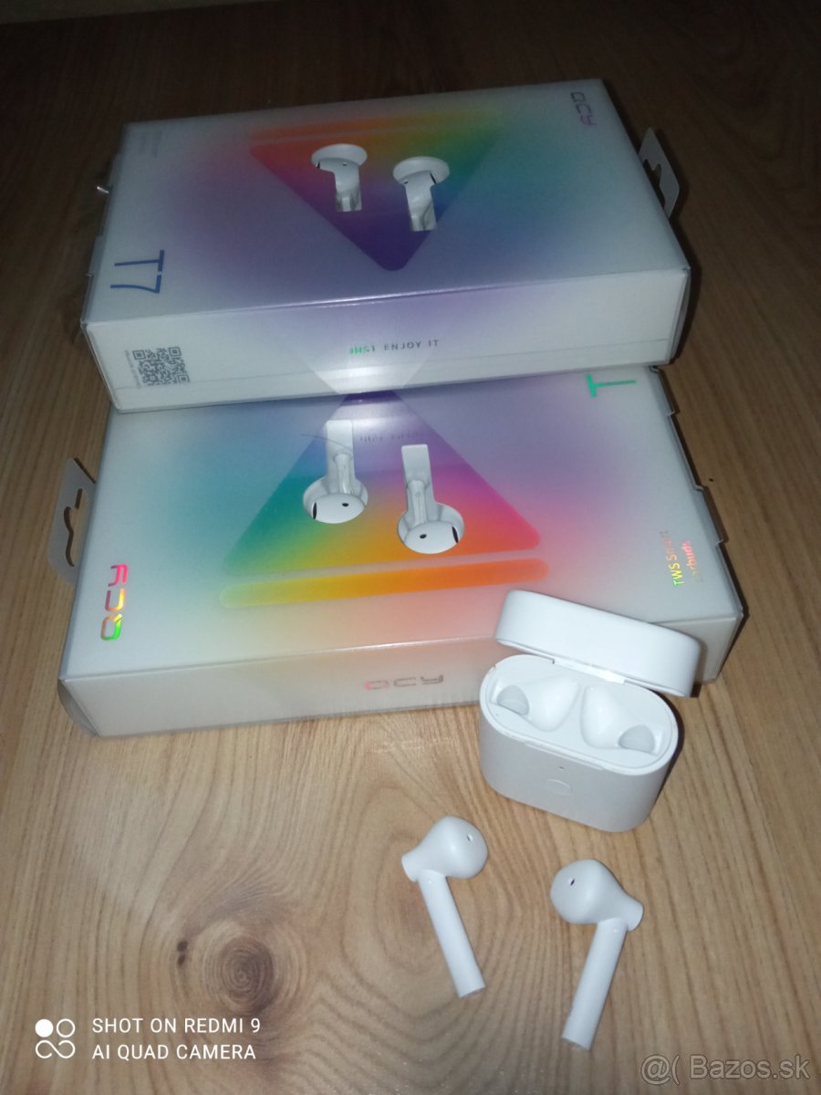 Predám úplne nové nepoužité zabalené bezdrôtové slúchadlá QC