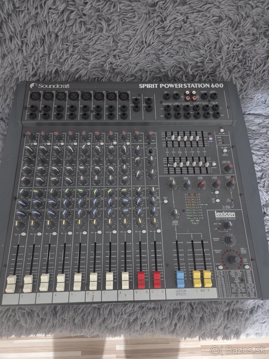 Predám power mix Soundcraft SPIRIT POWERSTATION 600