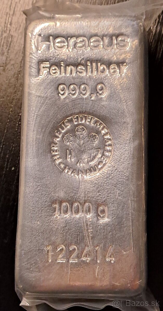 zliatok 1kg striebro, predám