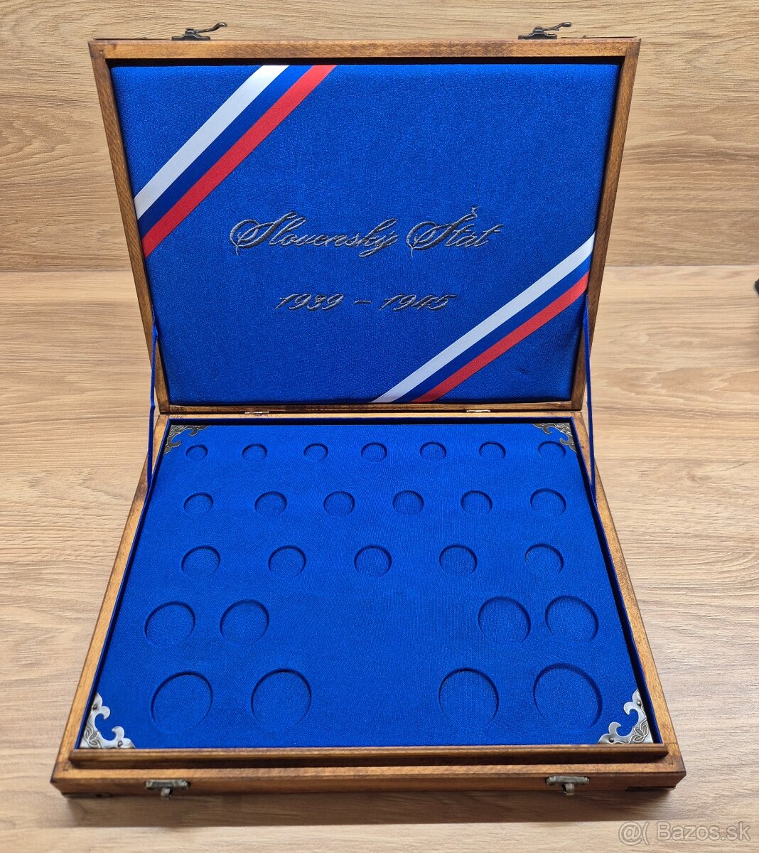 Kazeta na mince Slovenský štát 1939 - 1945