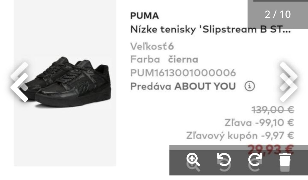 Puma slipstream tenisky