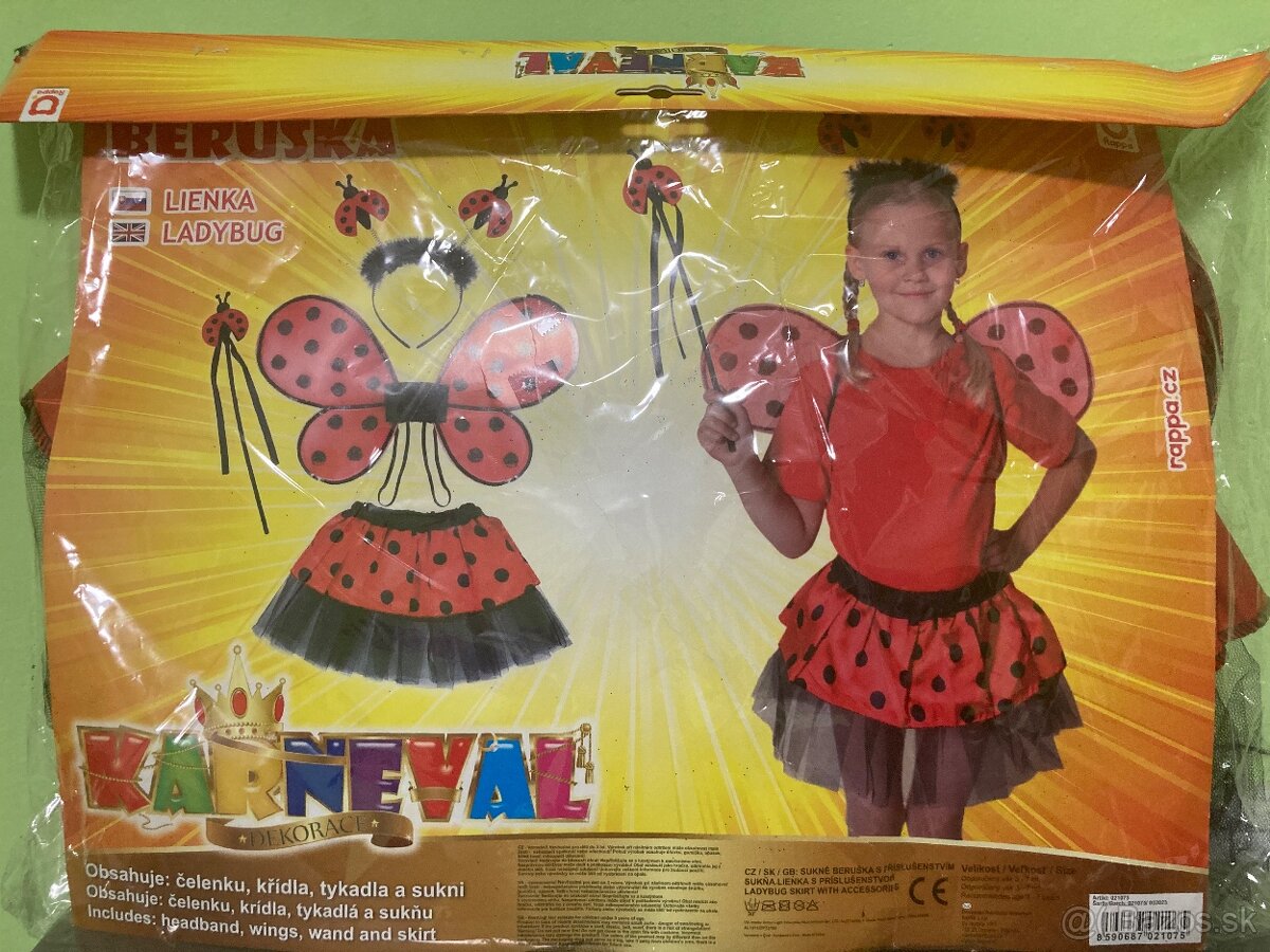Kostým na karneval - Lienka
