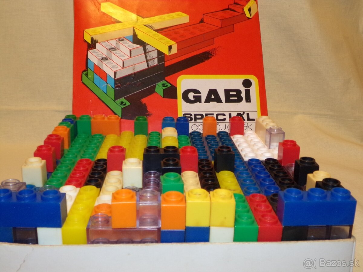 retro stavebnica GABI