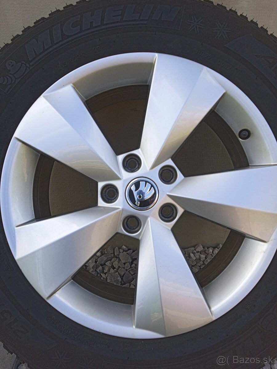 5x112 r17 originál Škoda Kodiaq, Superb