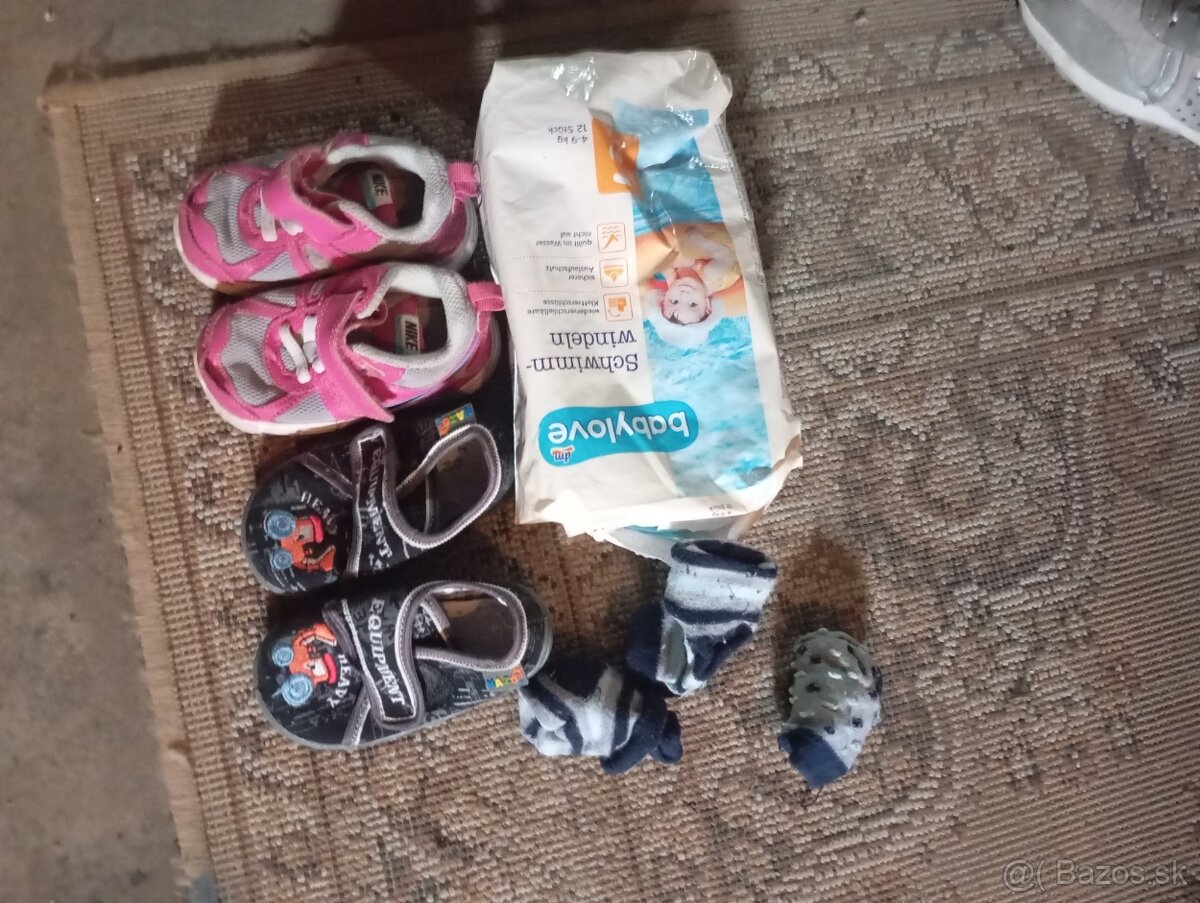 Darujem a detské topánky