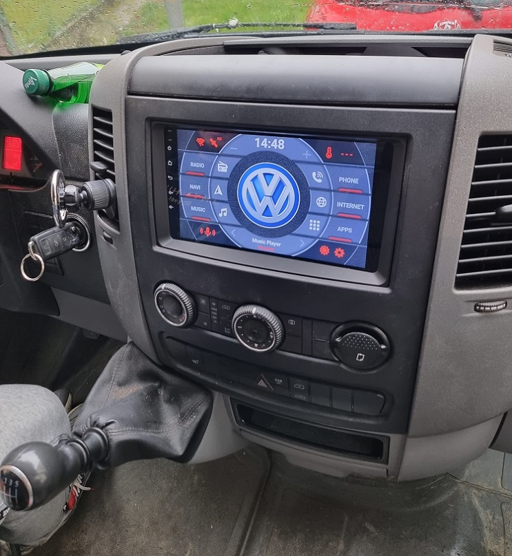 VW Crafter- 9" Android 13/14 s GPS