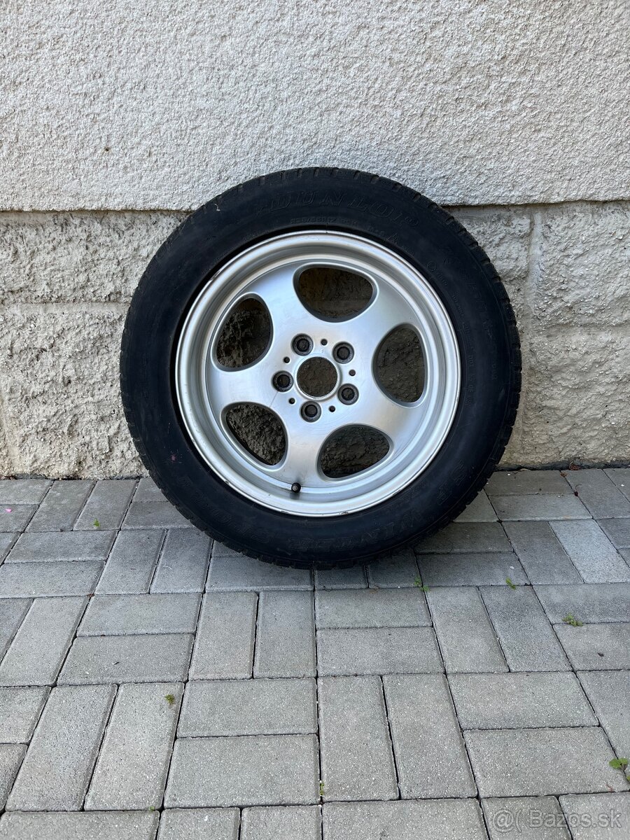 Originálne 17″ hliníkové disky BMW + 3× plášte 235/55 R17
