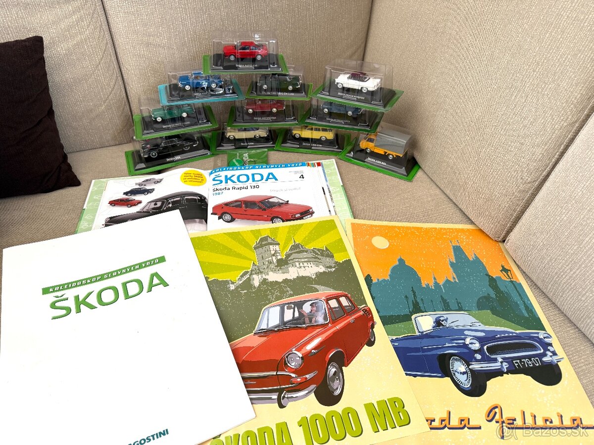 Škoda modely - 1:43, DeAgostini