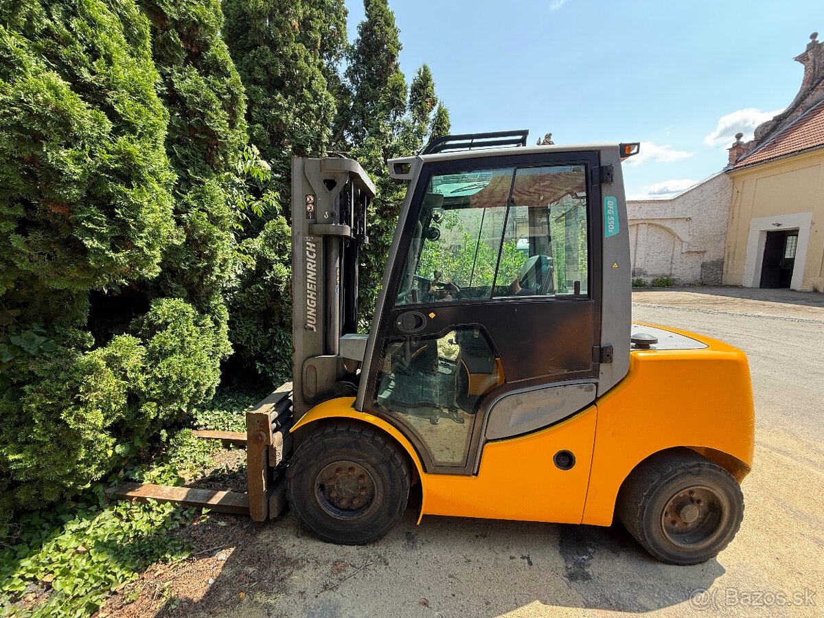 ✳️VZV Jungheinrich DFG 550s r.v 2019 pozicionér zdvih 3,3m✳️
