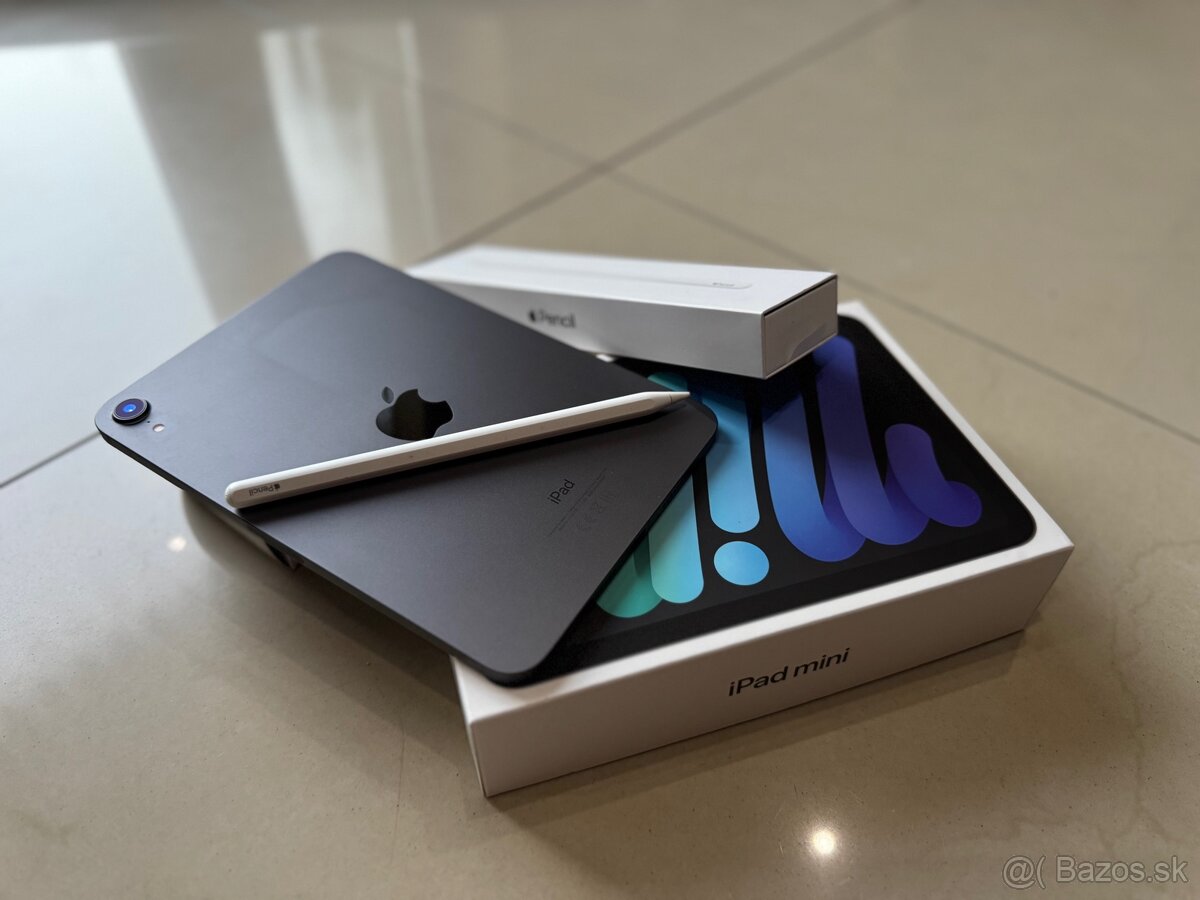 iPad mini 6gen. + Apple pencil 2 gen.