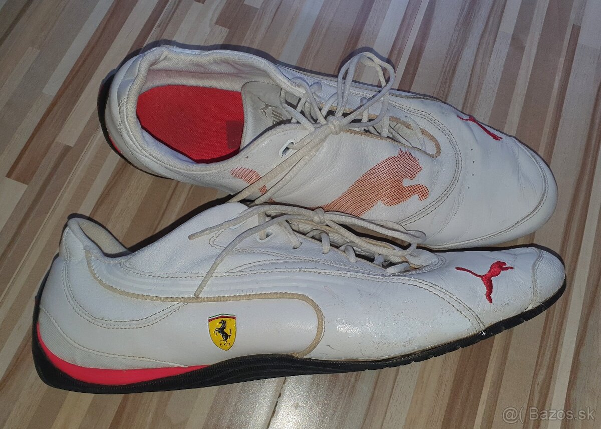 Tenisky Puma Ferrari Drift Cat veľkosť 47 biele
