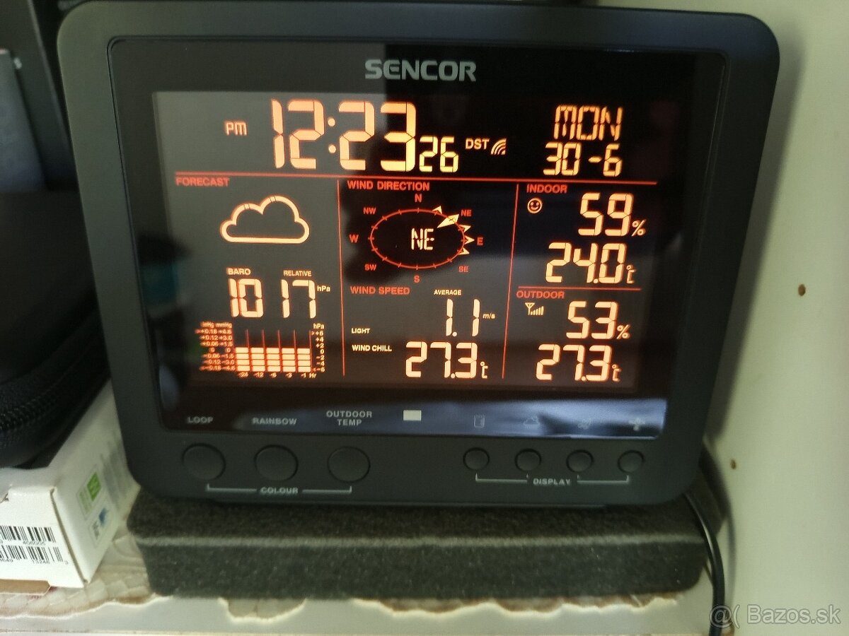 Profesionálna meteorologická stanica Sencor SWS 9700