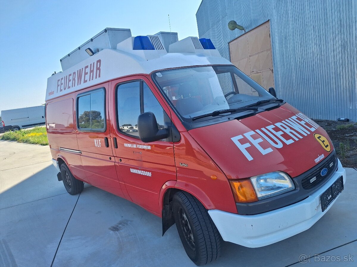 FORD TRANSIT POZIARNICKE AUTO 40000 KM ORIGINÁL