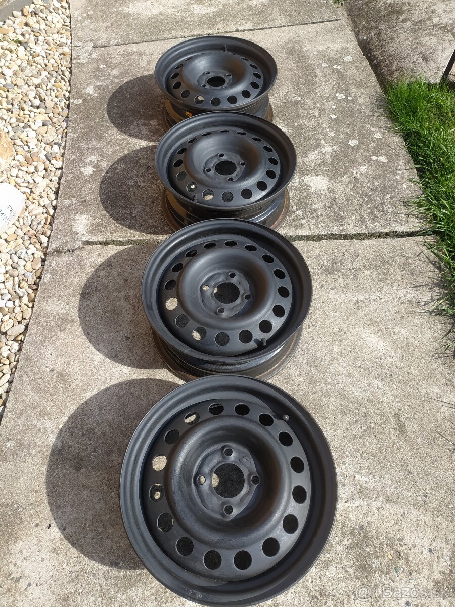 4x100 r14 plechové disky