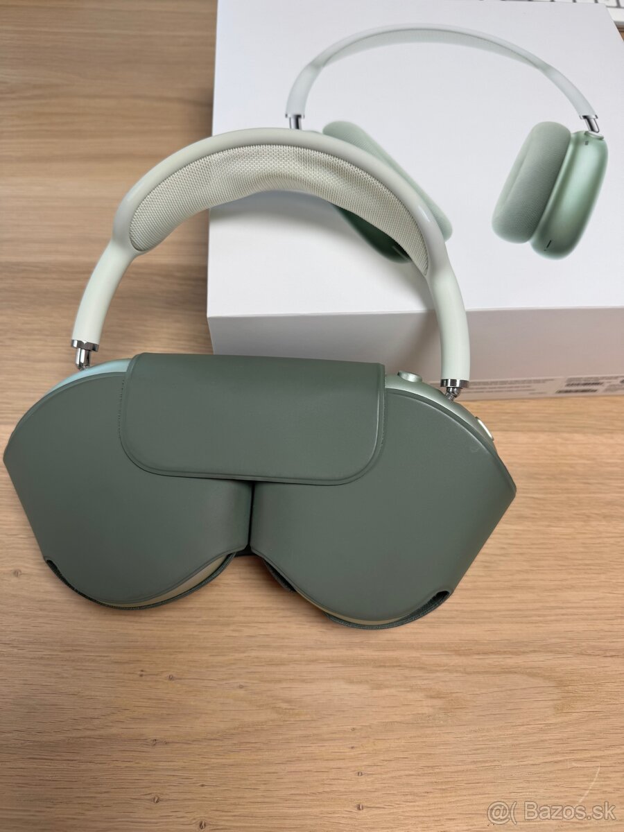 AirPods Max – 1. generácia, zelené, výborný stav
