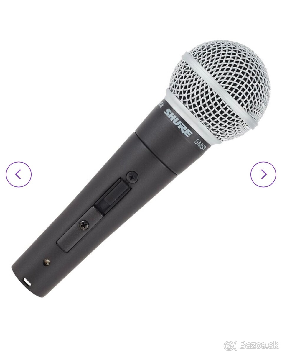 Mikrofón Shure SM 58
