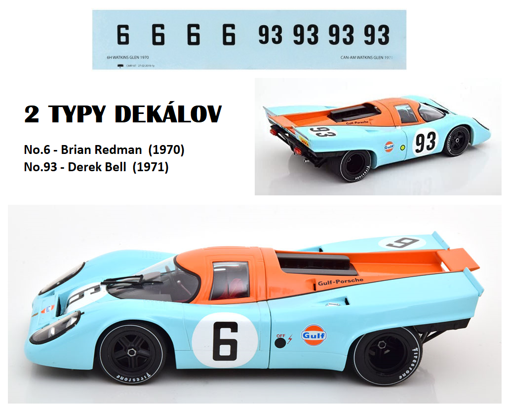 Porsche 917K Can-Am Watkins Glen 1:18 CMR