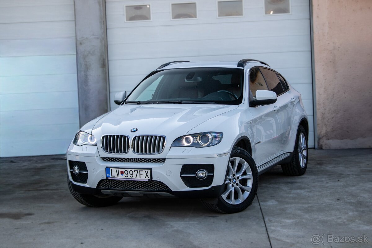 BMW X6 xDrive 35sd, 210kW, A6, Bohatá výbava