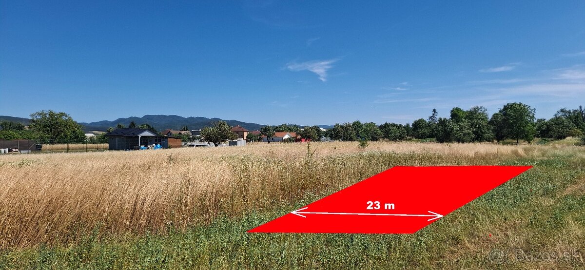 Pozemok na stavbu v Považanoch