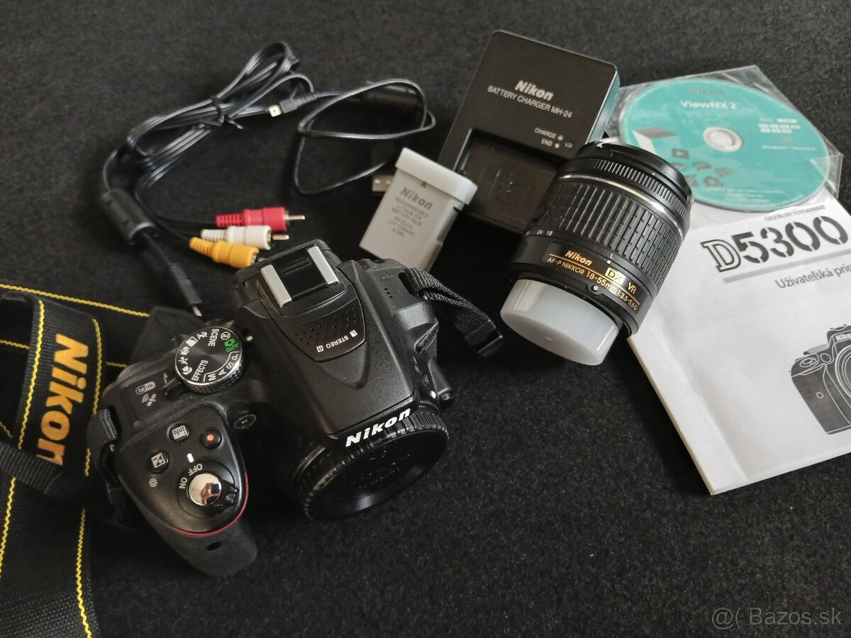 NIKON D5300 AF-P DX NIKKOR 18-55 f/3.5-5.6G VR Kit