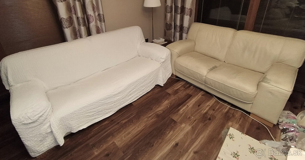 Kožená súprava 3+2+1