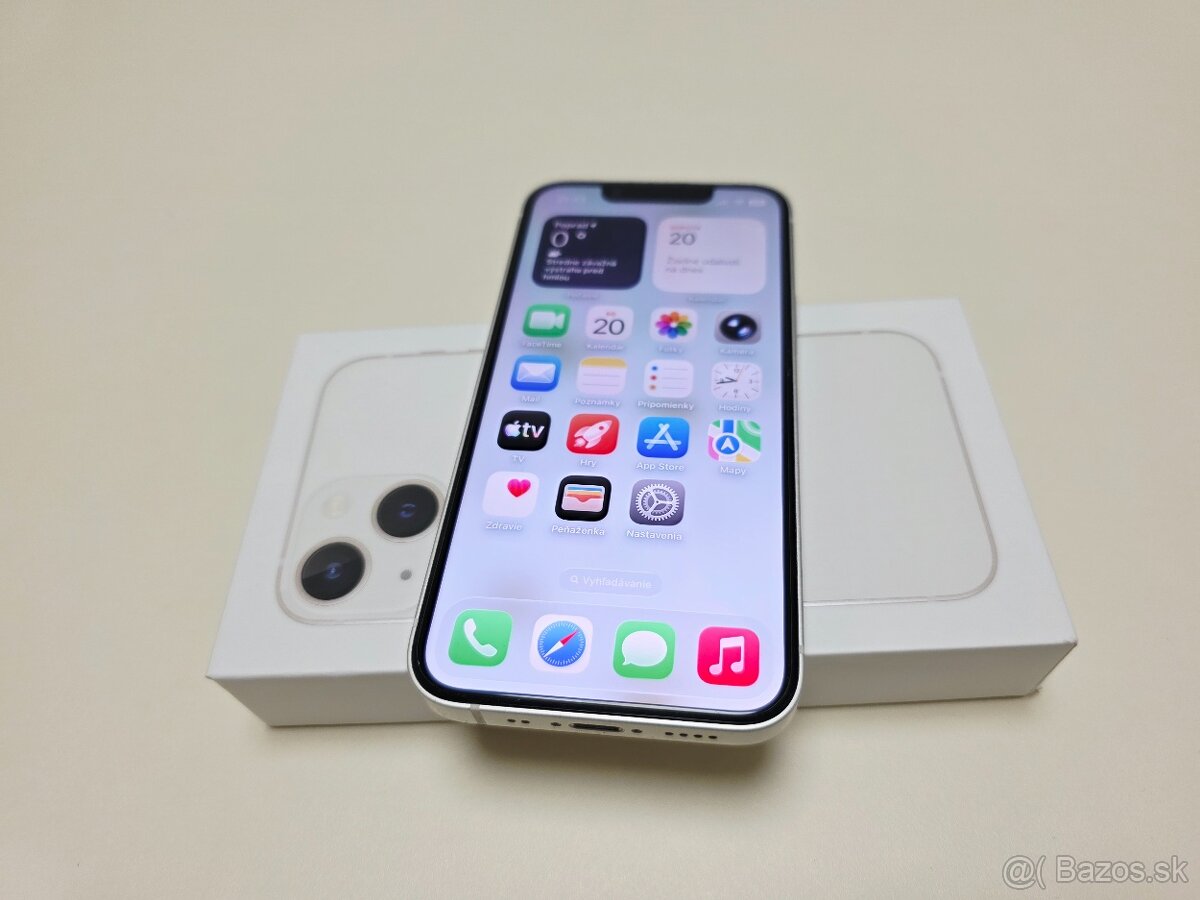 APPLEI IPHONE 13 mini 128gb STARLIGHT,BATERKA 100%