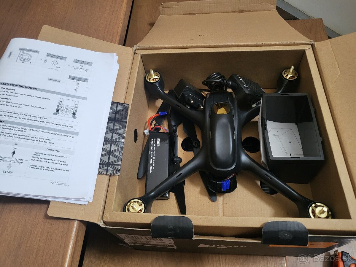 Predam dron hubsan x4 fpv