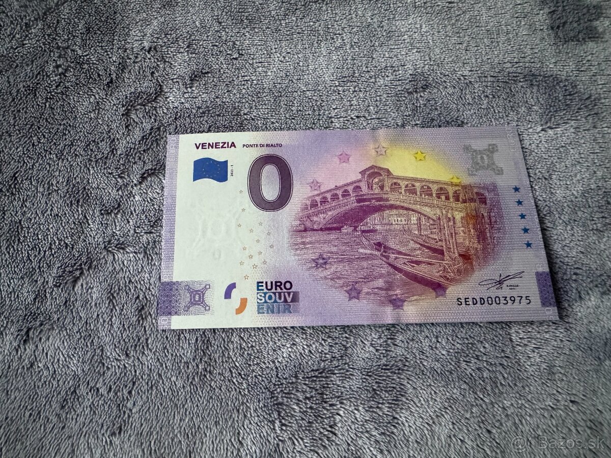 0€ Bankovka Venezia