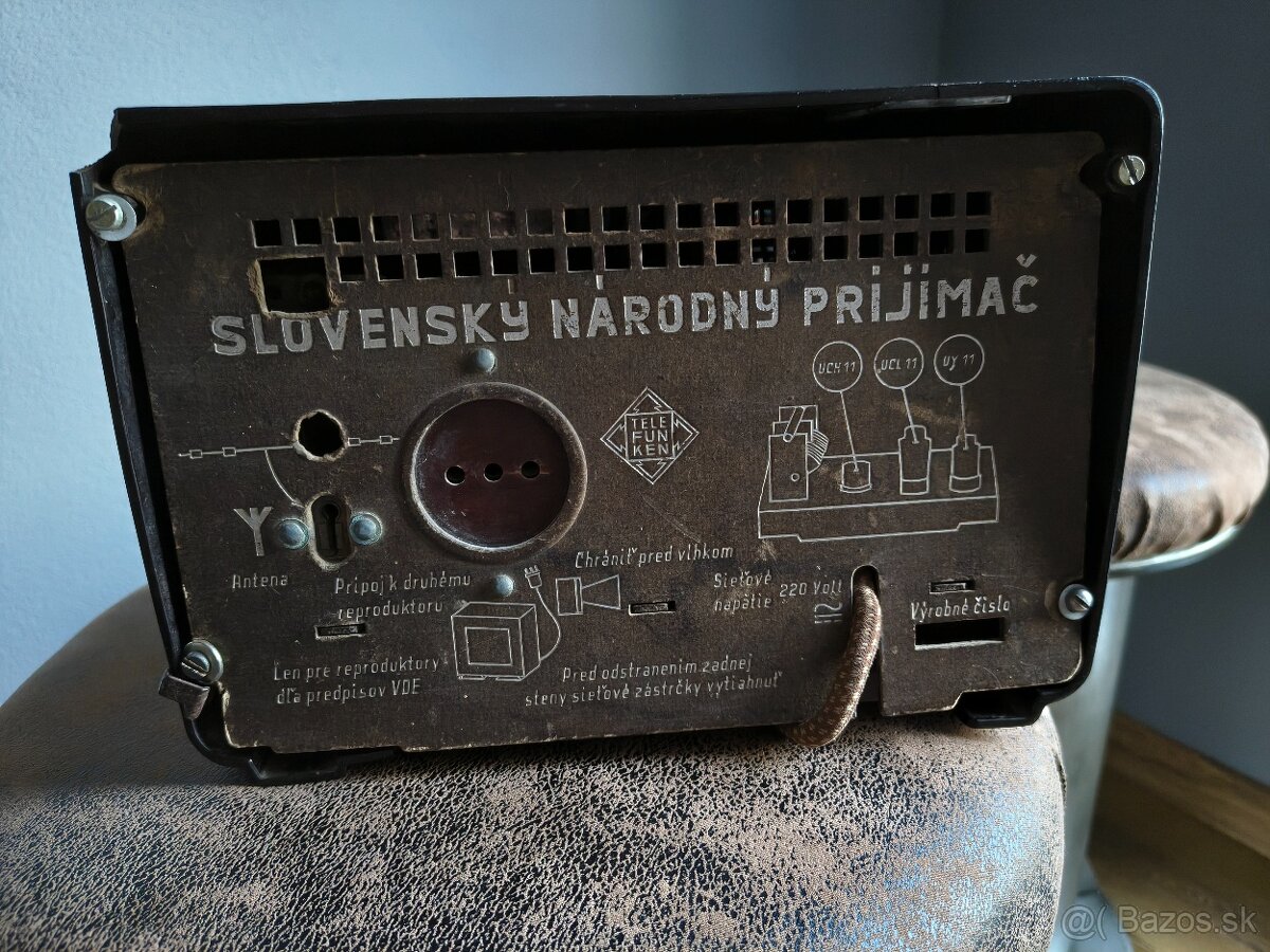 Predám rádio telefunken