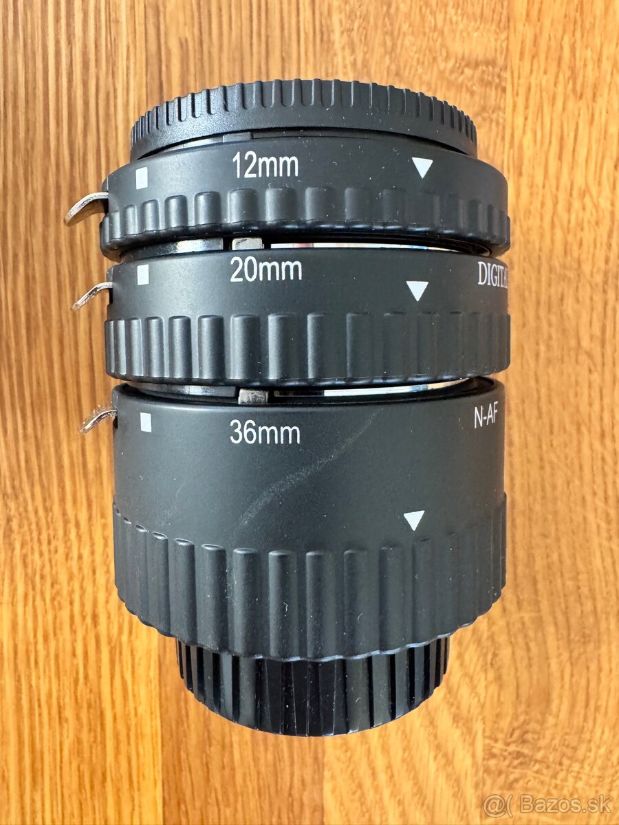 Sada madzikrúžkov Meike pre Nikon F