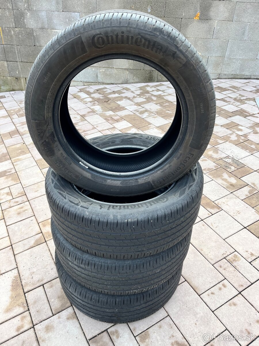 Letne pneu. Continental 235/55 R18