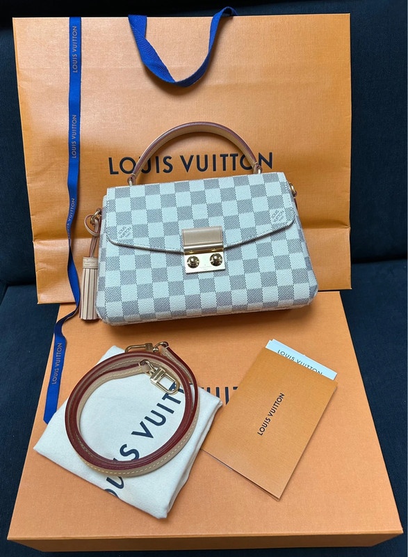 Louis Vuitton Croisette kabelka nová s fóliami