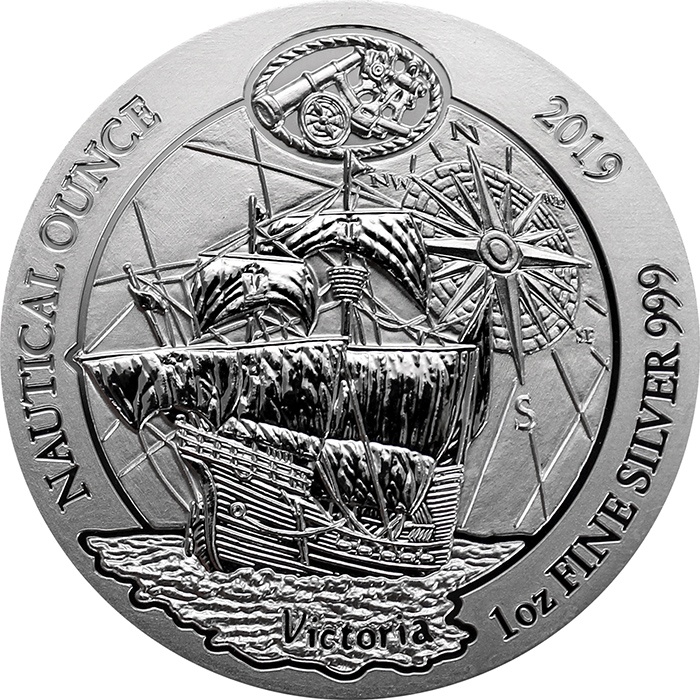 Strieborná investičné minca Victoria - Nautical ounce 1 Oz 2