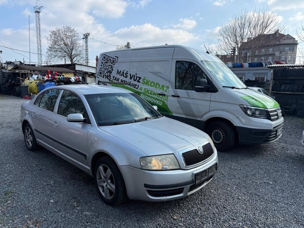 ŠKODA SUPURB 1 1.9 TDi DÍLY Z TOHOTO VOZU