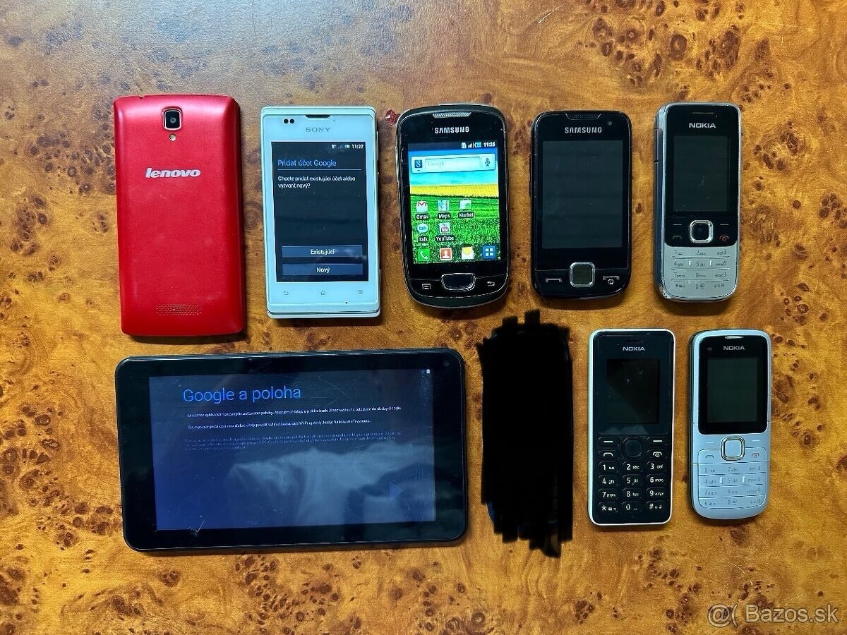 7 telefonov a 1 tablet