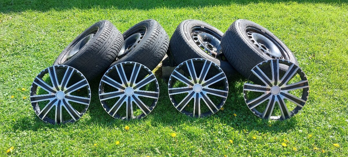 Plechové disky a puklice 215/60 R16