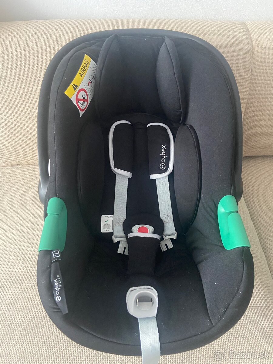 Vajíčko Cybex Aton B2 i-size + základňa Base One