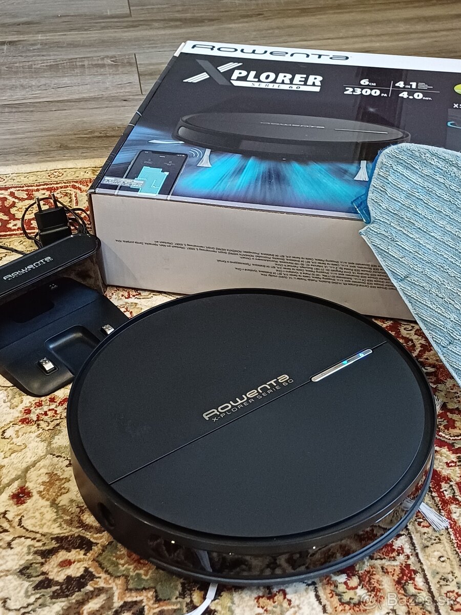 Robotický vysávač Rowenta Xplorer Serie 60 s mopom