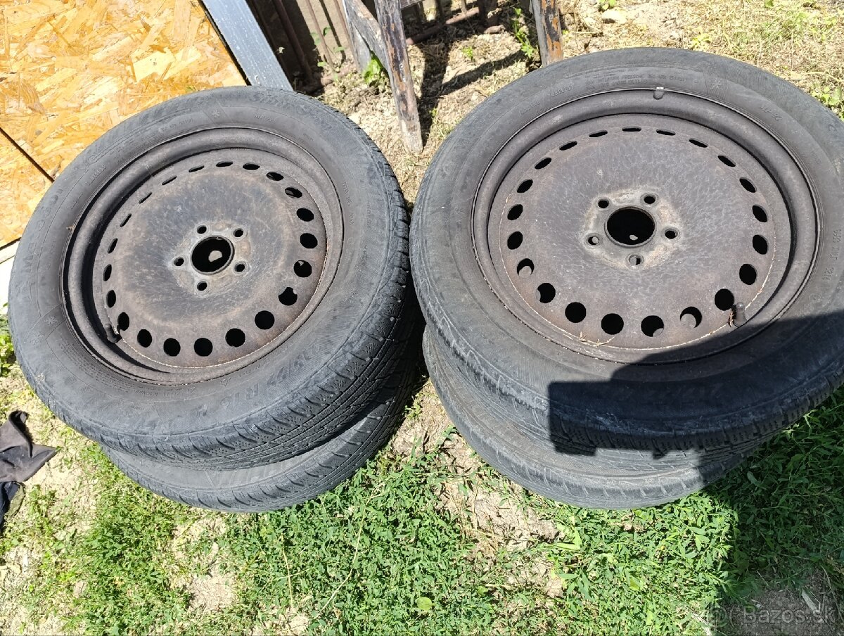 Zimné pneumatiky na diskoch r16