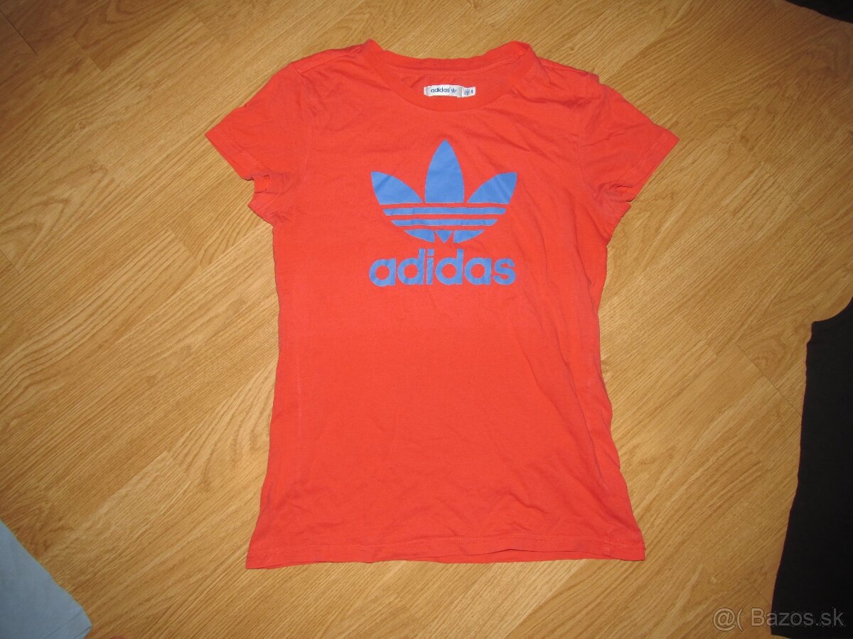 Červené tričko v. 38 Adidas
