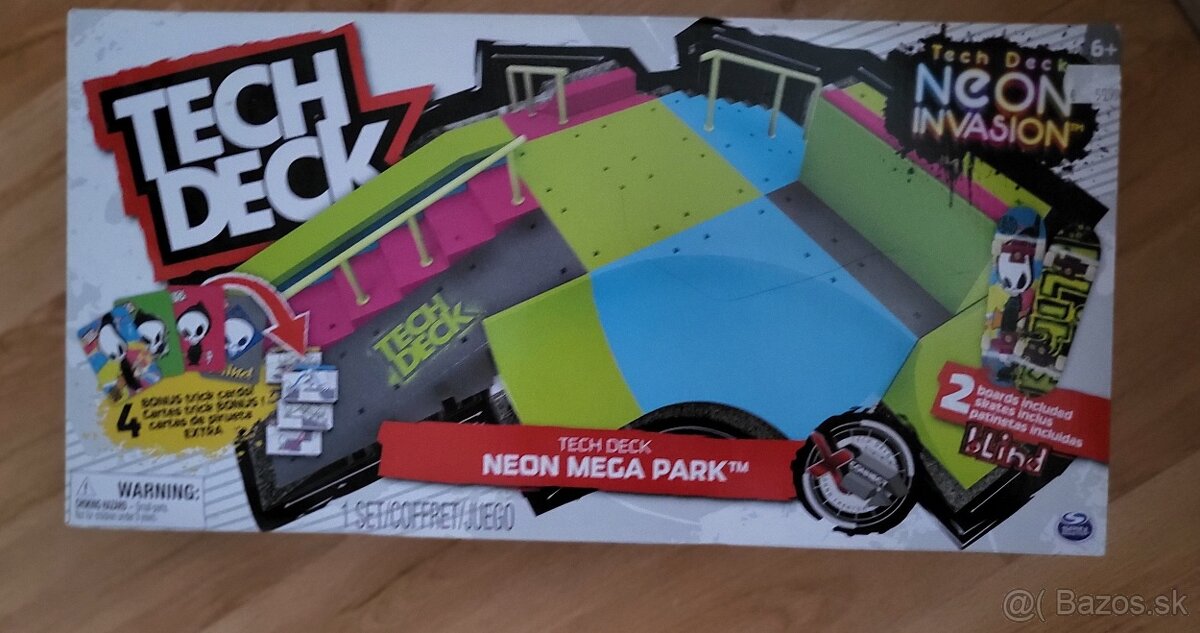 Tech deck veľký neónové set