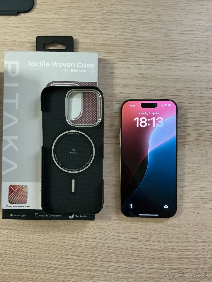 iPhone 16 Pro 256 GB púštny titán