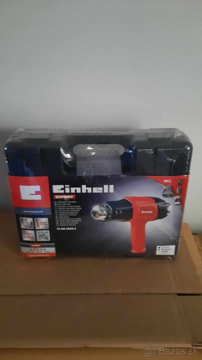 Predám novú teplovzdušnú pištoľ EINHELL TE-HA 2000 E ()