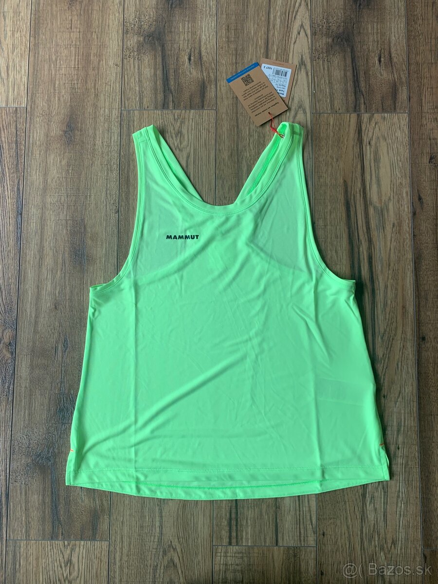 mammut massone tank top neo lime
