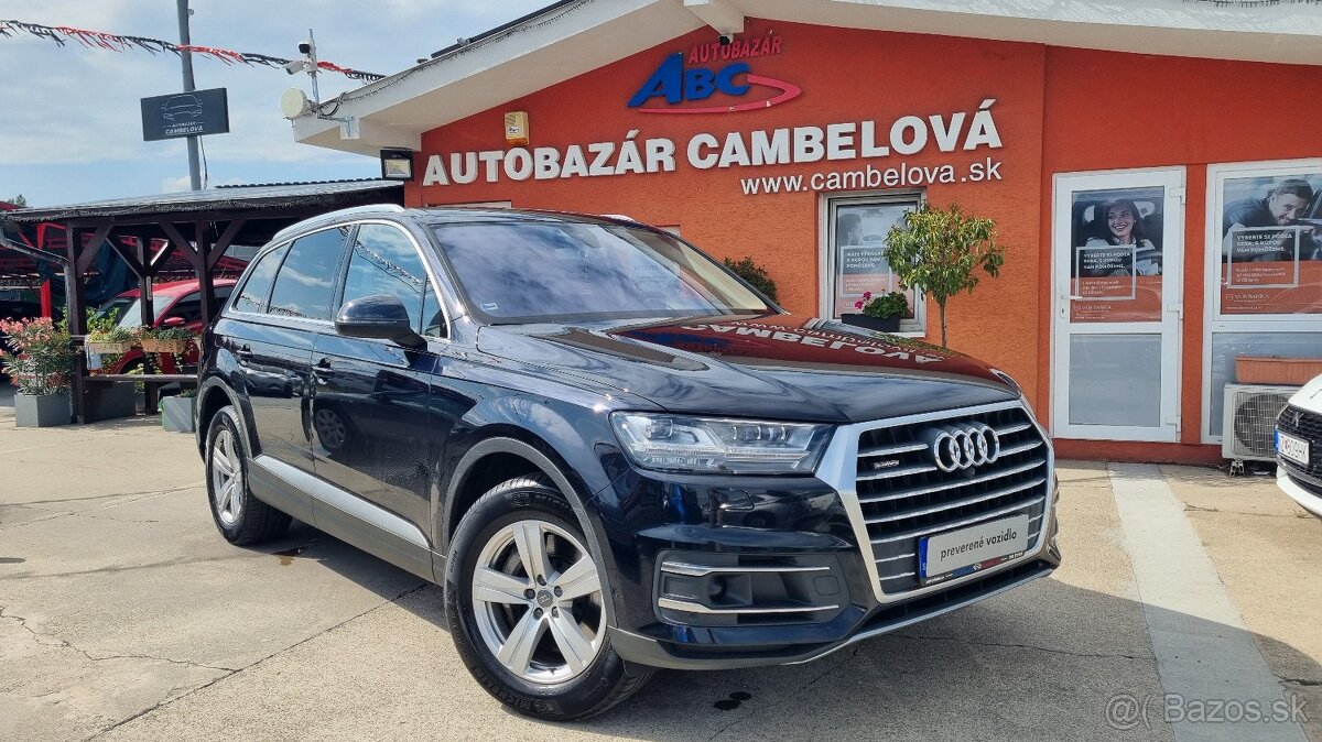 Audi Q7 3,0 TDi 200KW 4x4 AT8