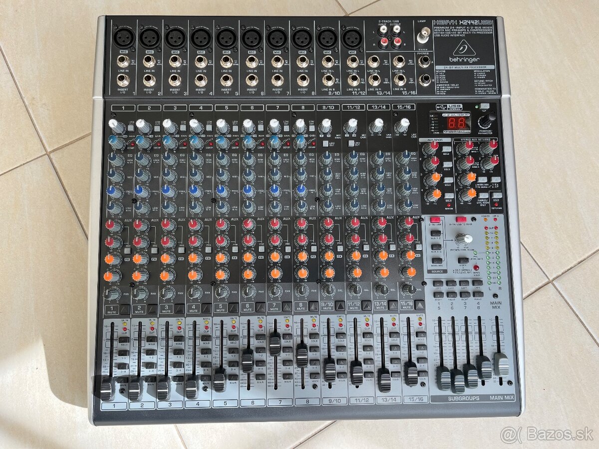 Predam mixpult Behringer X2442USB